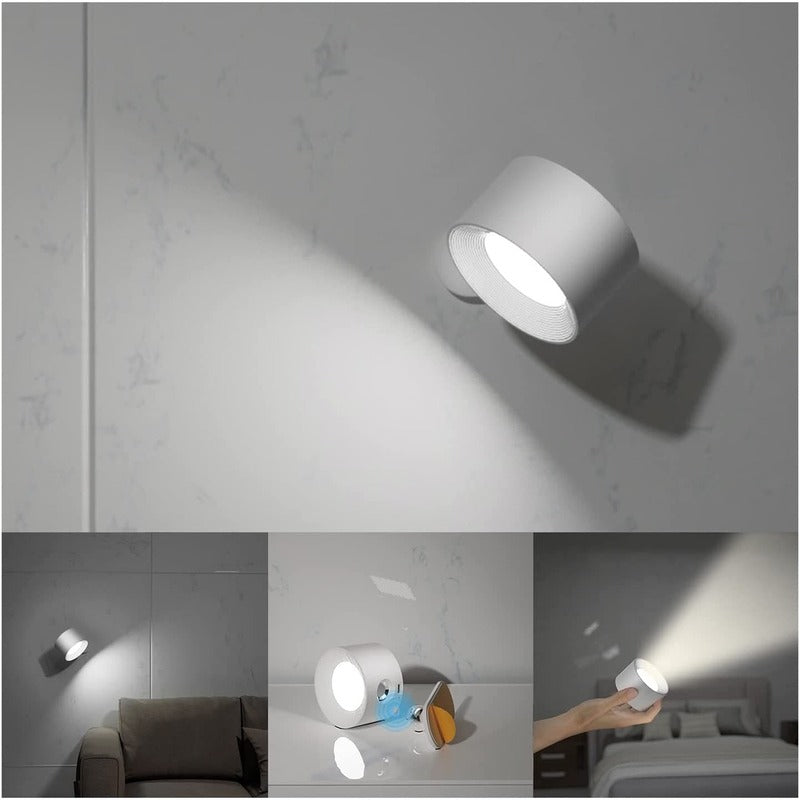לומינייט - מנורת קיר LED אלחוטית